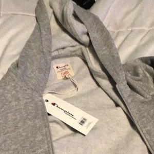 Champion zip up sweater